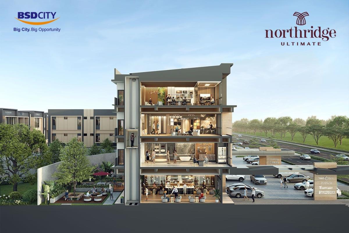 Northridge Ultimate Shophouse Type Balcony